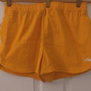 The North Face Women's Vibrant Yellow  Athletic Shorts